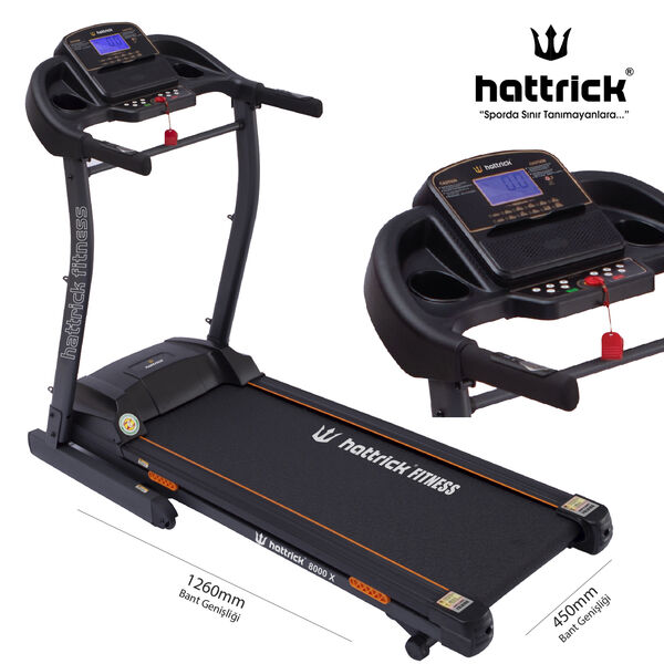 8000 X  OTOMATİK EĞİMLİ KOŞU BANDI - 5