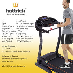 8000 X  OTOMATİK EĞİMLİ KOŞU BANDI - 4