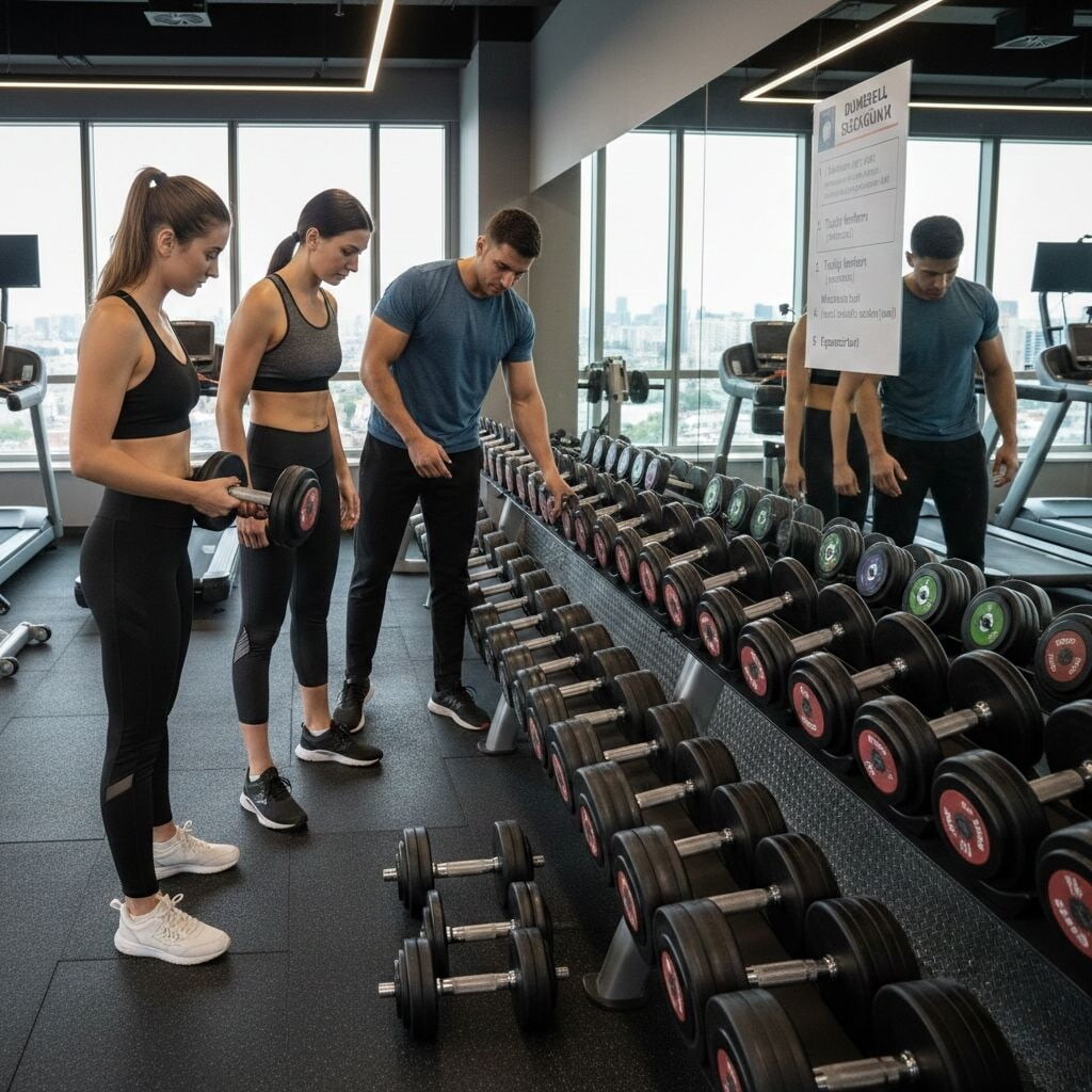Dambıl Seçerken Nelere Dikkat Edilmeli? Evde Spor İçin Doğru Dambıl Rehberi
