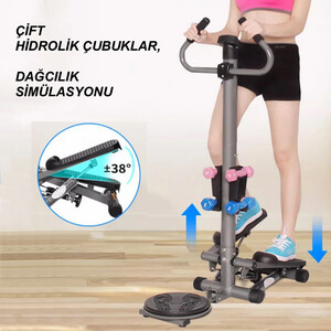 Altis AL303 Çok Fonksiyonlu Dambıllı Stepper - Thumbnail