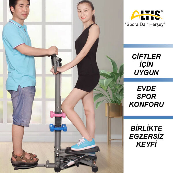 Altis AL303 Çok Fonksiyonlu Dambıllı Stepper