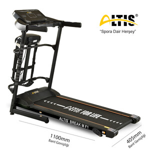 Altis Break M 2,5 Hp Masajlı Ve Manuel Eğimli Koşu Bandı - 3
