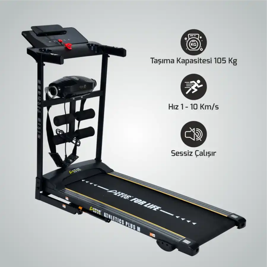 ALTIS ATHLETICS PLUS M MASAJLI PRATİK KOŞU BANDI - 2