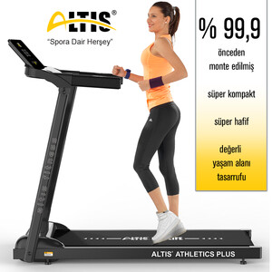  Altis Athletics Plus M Masajlı Pratik Koşu Bandı 2,25 HP - Thumbnail