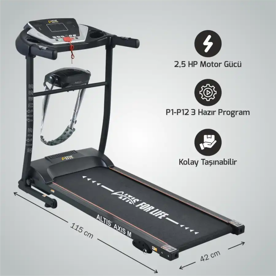 AXISM 200 KOŞU BANDI MASAJLI 2,5 - 1