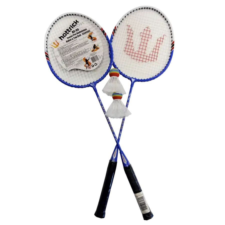 BS-05 JUNIOR PRO BADMINTON RAKET VE TOP SETİ
