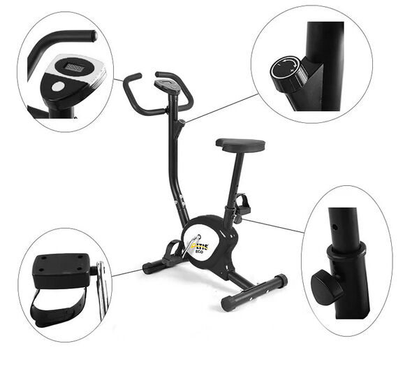 ECO PLUS DİKEY KONDİSYON BİSİKLETİ SİYAH - 5