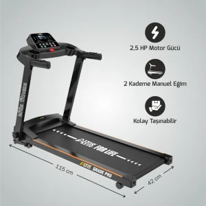 GRADE PRO MANUEL EĞİMLİ KOŞU BANDI