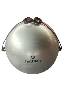 HB70 ÇEKME LASTİKLİ PİLATES TOPU 65 CM GRİ