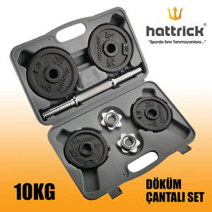 Hattrick Hdc10 Döküm Çantalı Set 10Kg - 6