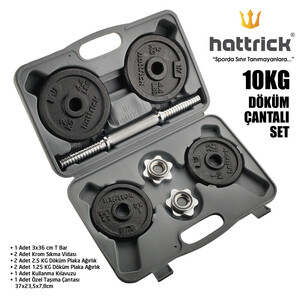 Hattrick Hdc10 Döküm Çantalı Set 10Kg - 2