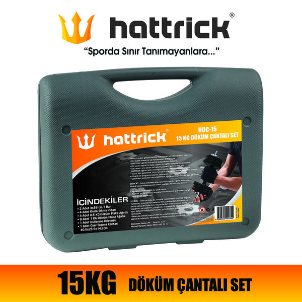 Hattrick Hdc15 Döküm Çantalı Set 15Kg