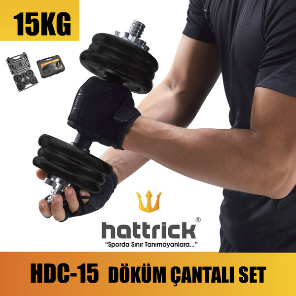 Hattrick Hdc15 Döküm Çantalı Set 15Kg