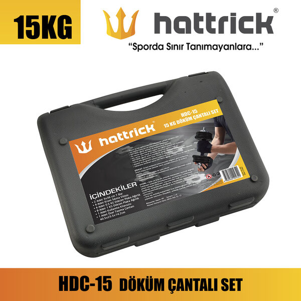 Hattrick Hdc15 Döküm Çantalı Set 15Kg