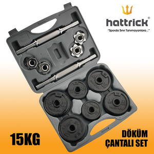 HATTRICK HDC15 DÖKÜM ÇANTALI SET 15 KG - 5