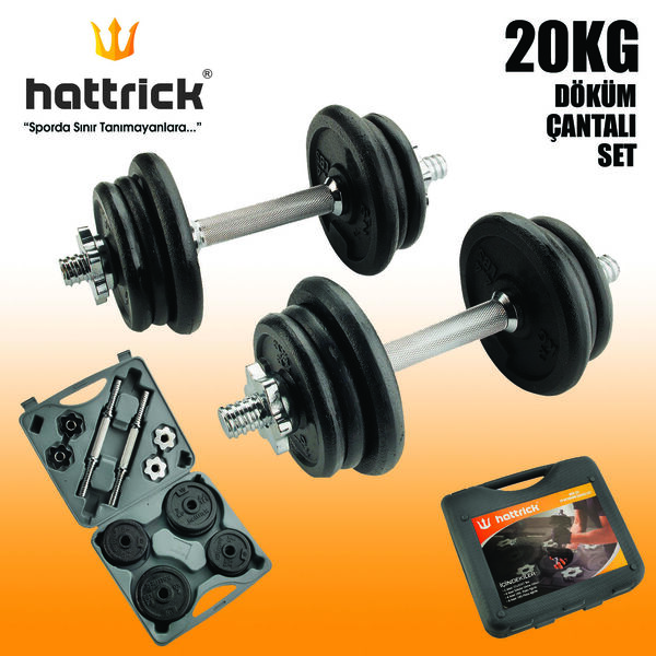 Hattrick Hdc20 Döküm Çantalı Set 20Kg - 3