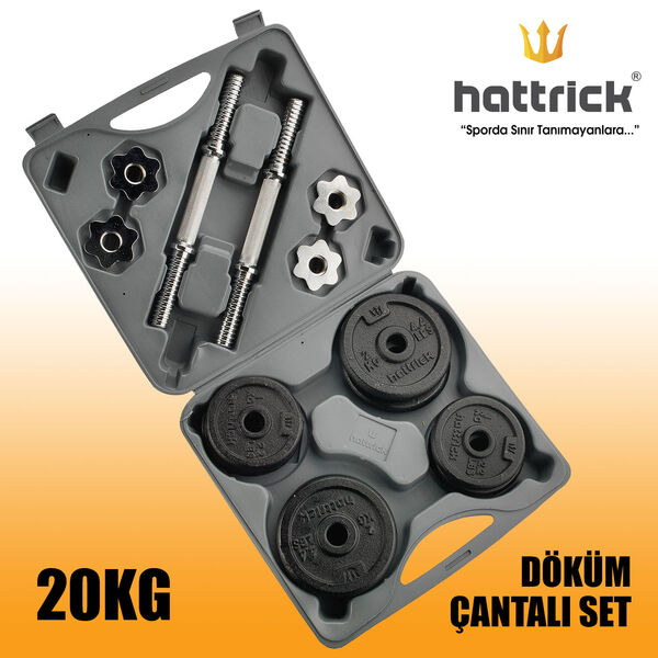Hattrick Hdc20 Döküm Çantalı Set 20Kg - 5