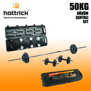 Hattrick Hdc50 Döküm Çantalı Set 50Kg - Thumbnail