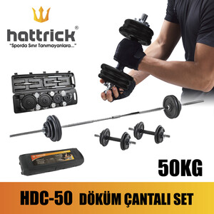 Hattrick Hdc50 Döküm Çantalı Set 50Kg - Thumbnail