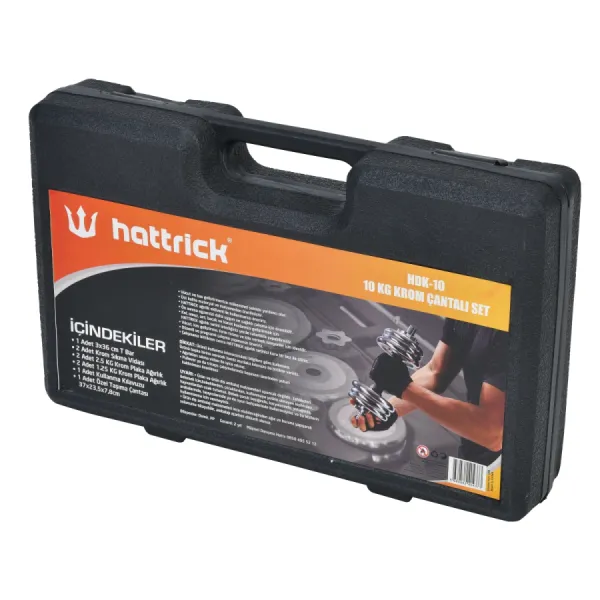 HATTRICK HDK10 KROM ÇANTALI SET 10 KG - 3