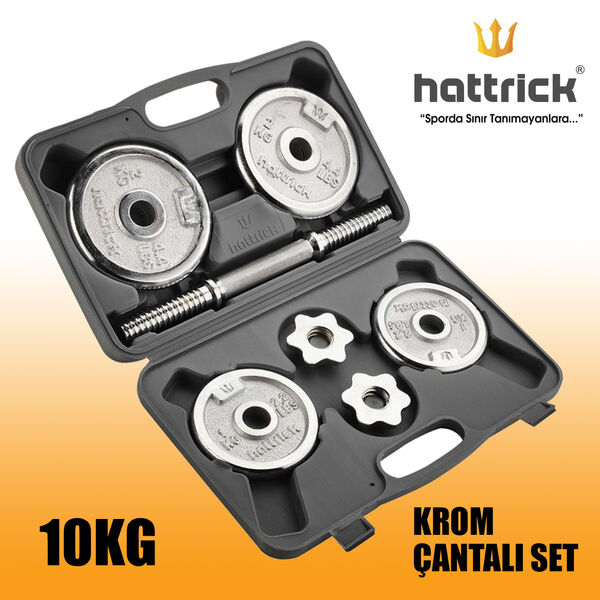 Hattrick Hdk10 Krom Çantalı Set 10Kg