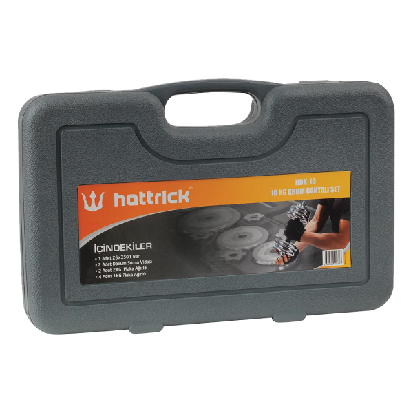 HATTRICK HDK10 KROM ÇANTALI SET 10 KG - 3