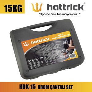 Hattrick Hdk15 Krom Çantalı Set 15Kg - Thumbnail