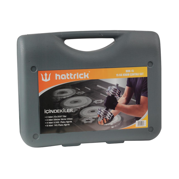 HATTRICK HDK15 KROM ÇANTALI SET 15 KG - 3