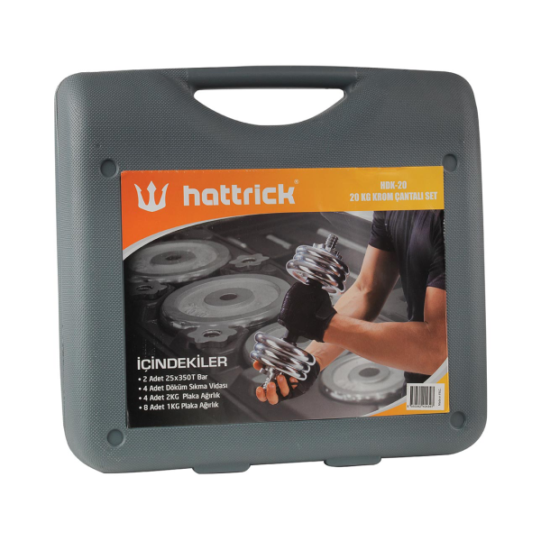 Hattrick Hdk20 Krom Çantalı Set 20Kg - 2