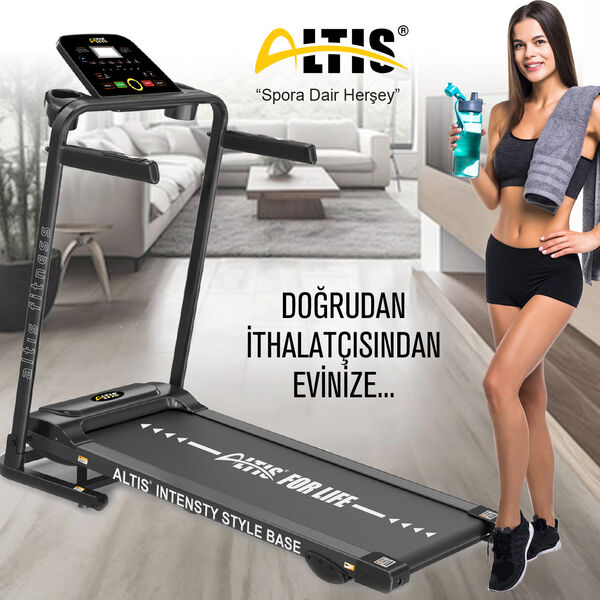 INTENSTY STYLE BASE MANUEL EĞİMLİ KOŞU BANDI  - 4