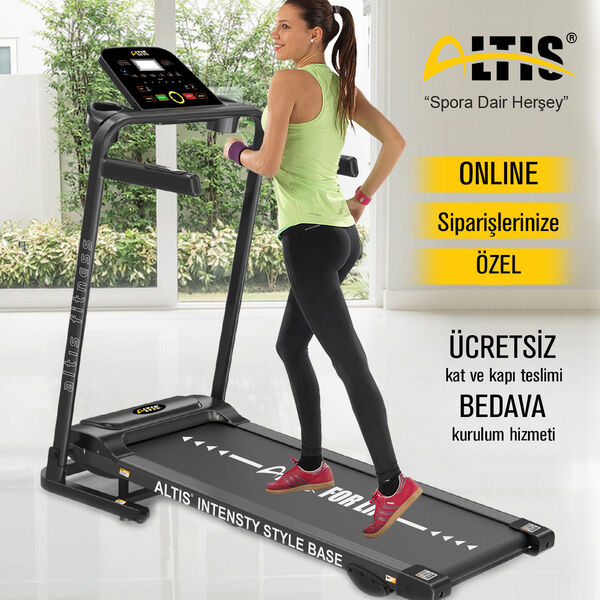 INTENSTY STYLE BASE MANUEL EĞİMLİ KOŞU BANDI  - 8