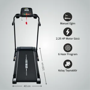 INTENSTY STYLE BASE MANUEL EĞİMLİ KOŞU BANDI 