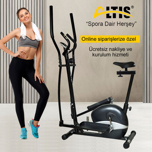 ALTIS KK550 OTURAKLI ELİPTİK KONDİSYON BİSİKLETİ - 2
