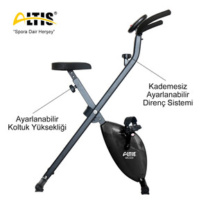 MK220 X BIKE BISIKLET SİYAH - Thumbnail