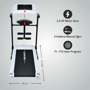 OPTIRUN XTRA M KOSU BANDI MASAJLI 2,5 HP  