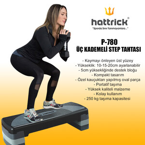 Hattrick P780 3 Kademeli Step Tahtası - Thumbnail