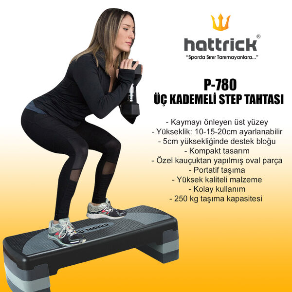 Hattrick P780 3 Kademeli Step Tahtası