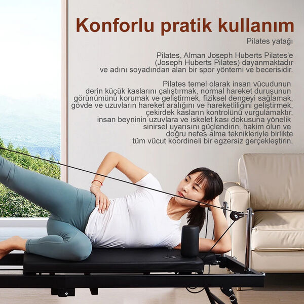 PİLATES REFORMER EV TİPİ 