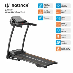 QUINTA Q1 MANUEL EĞİMLİ KOŞU BANDI - 1