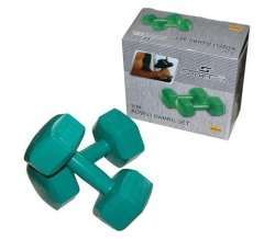 Sportica S30 Plastik Köşeli Dambıl 3Kg