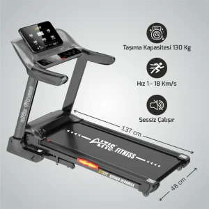 SD5000 HEROMAX OTOMATİK EĞİMLİ KOŞU BANDI