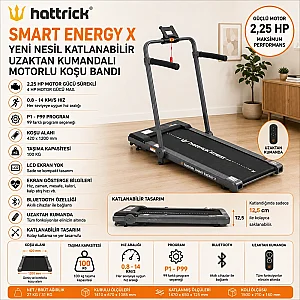 SMART ENERGY X YENİ NESİL KOŞU BANDI GRi