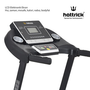 Hattrick Style 100 Otomatik Eğimli Koşu Bandı - 3