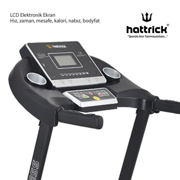 Hattrick Style 100 Otomatik Eğimli Koşu Bandı - 3