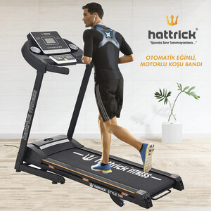 Hattrick Style 100 Otomatik Eğimli Koşu Bandı - 4